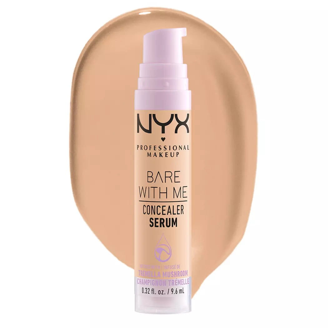Corrector Bare With Me Concealer Serum Beige - NYX