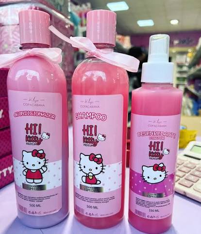 Kit Capilar Hello Kitty Copacabana