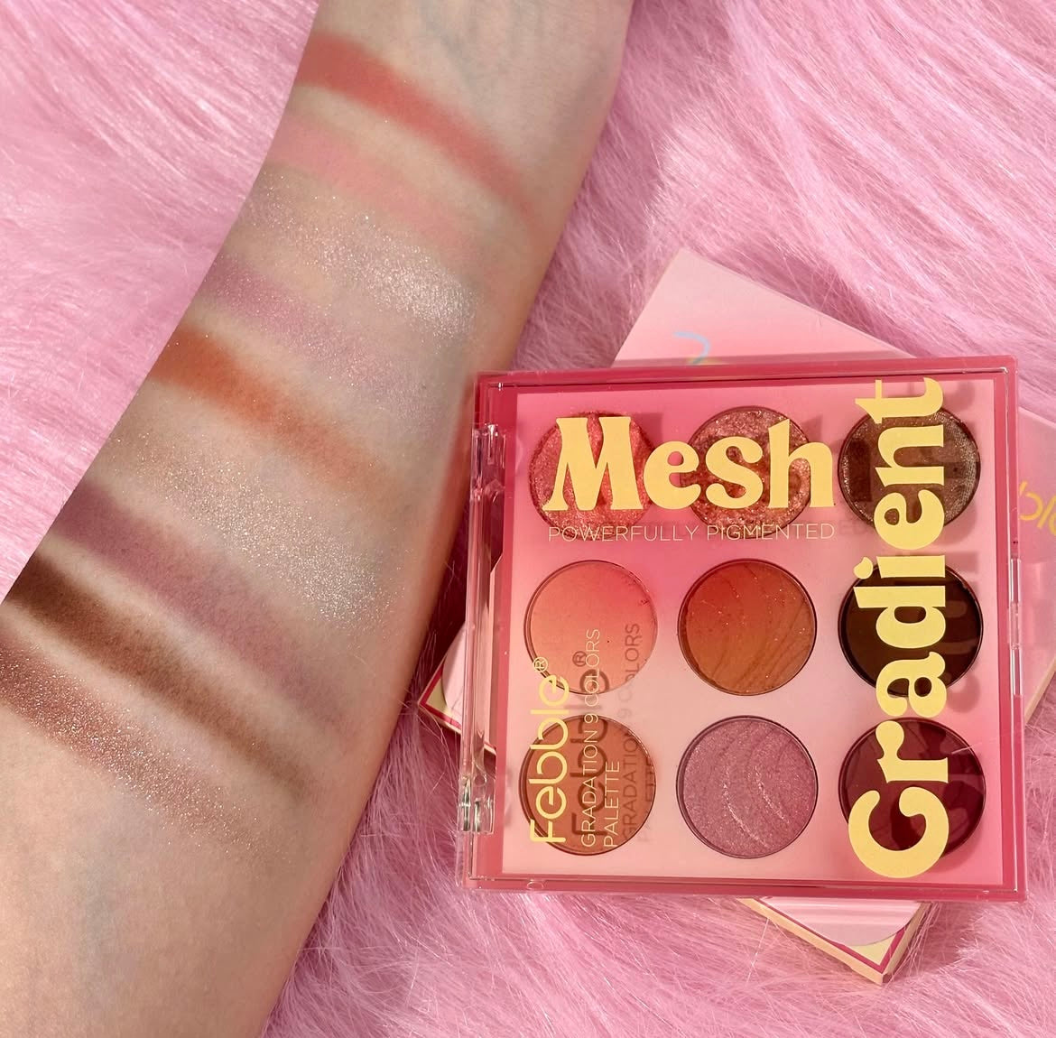 Paleta de Sombras Febble 9 Mesh Gradient