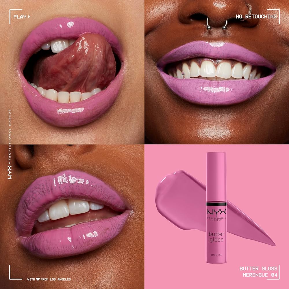 Brillo Labial Butter Gloss Merengue NYX